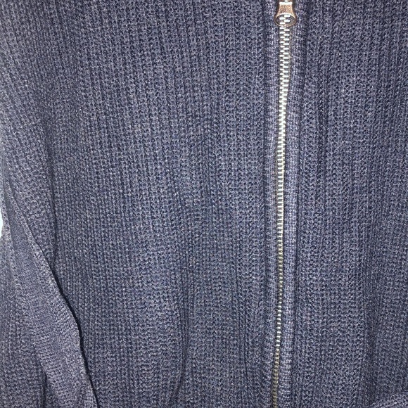 Motherhood Maternity ribbed blue sweater - Picture 5 of 8